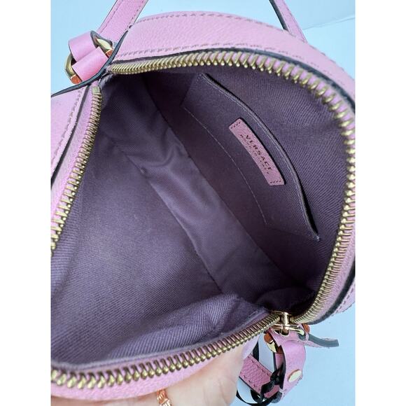 Versace Bag Versus La Medusa Studded Round Camera Bag - Picture 8 of 8